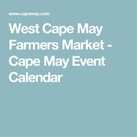 Cape May Mac Calendar